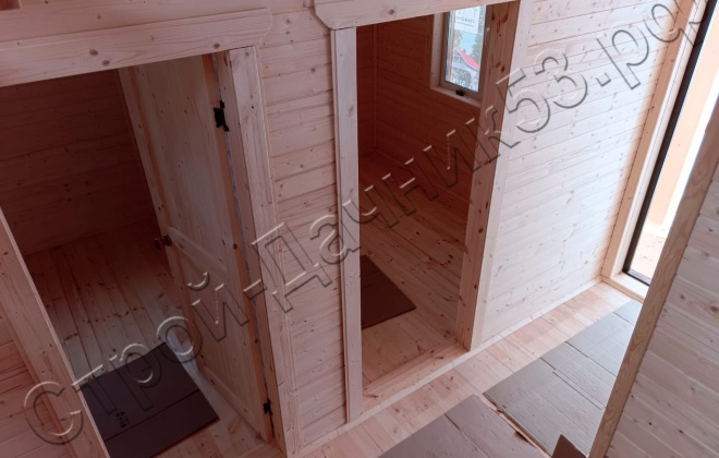 4 Каркасно-щитовой дом  Д-112, 8х6м, 82 М², Московская область, город Солнечногорск. (15)